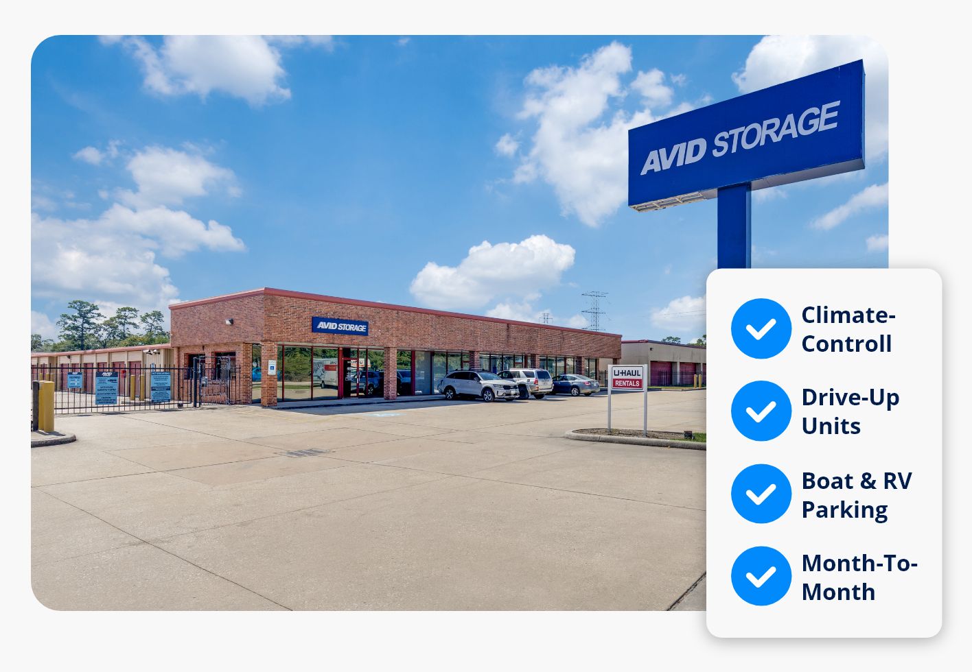 avid Storage Atascocita, Texas Location Photo 
